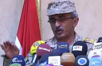 ناطق الجيش واللجان : الجيش اليمني علم مبكراً بمؤامرت هادي وقام بتأمين الصواريخ الباليستية