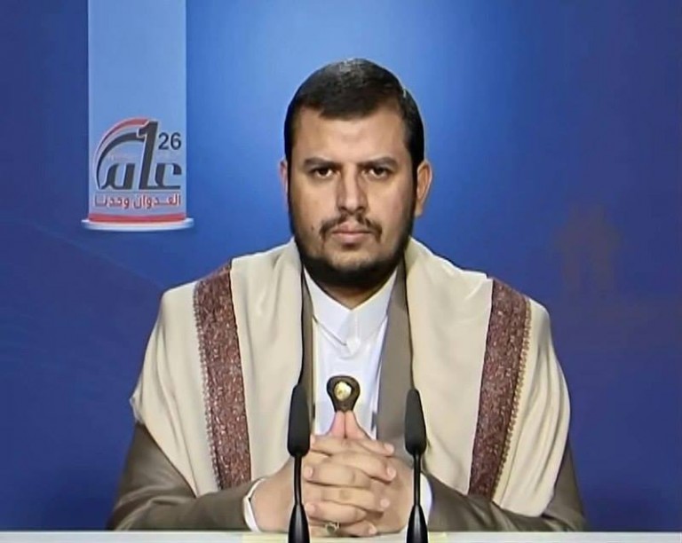 بالفيديو : شاهد كلمة السيد عبد الملك بدر الدين الحوثي كاملة عشية مرور عام من العدوان السعودي الأمريكي على اليمن 25-03-2016 .