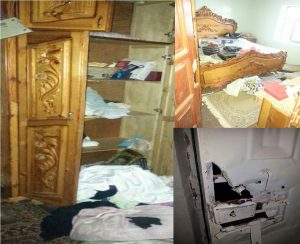 شاهد الصور كيف تقتحم  مقاومة تعز   منازل المواطنين