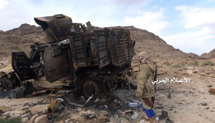 صور.. تطهير العديد من المواقع غربي مجازة في عسير وتدمير العديد من المدرعات والآليات