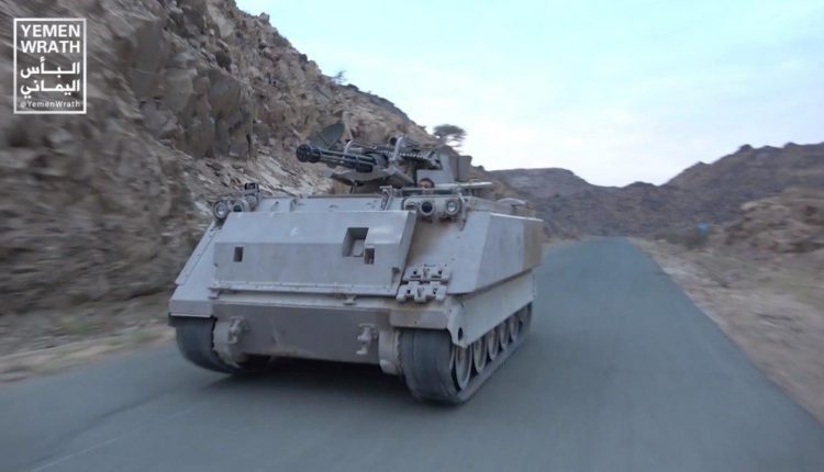 شاهد بالصور . اغتنام عشرات الدبابات والآليات السعودية في العملية النوعية بمحور نجران