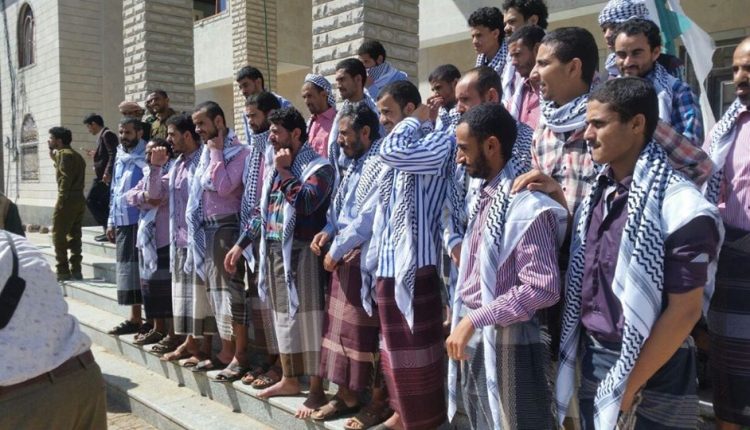 الإفراج عن 29 من المخدوعين والمغرر بهم بمحافظة إب